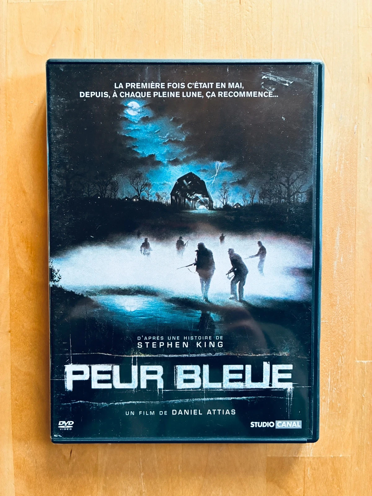 DVD Peur Bleue Stephen King édition Studio Canal.